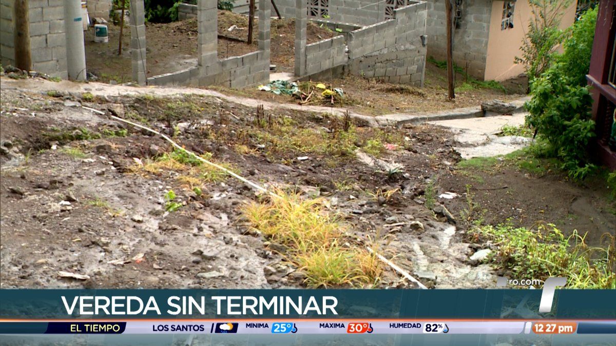 Moradores Altos De La Torre Denuncian Obras De Veredas Inconclusas