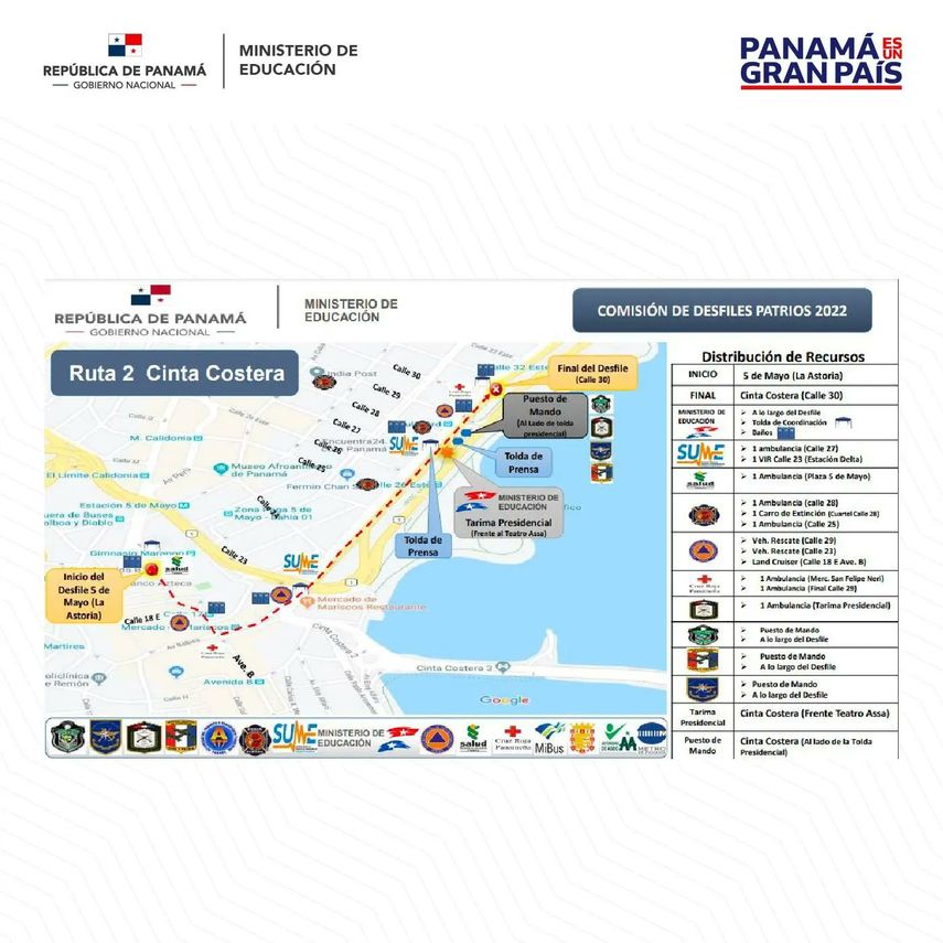 Meduca Anuncia Rutas De Desfiles Patrios Del 3 Y 4 De Noviembre En La