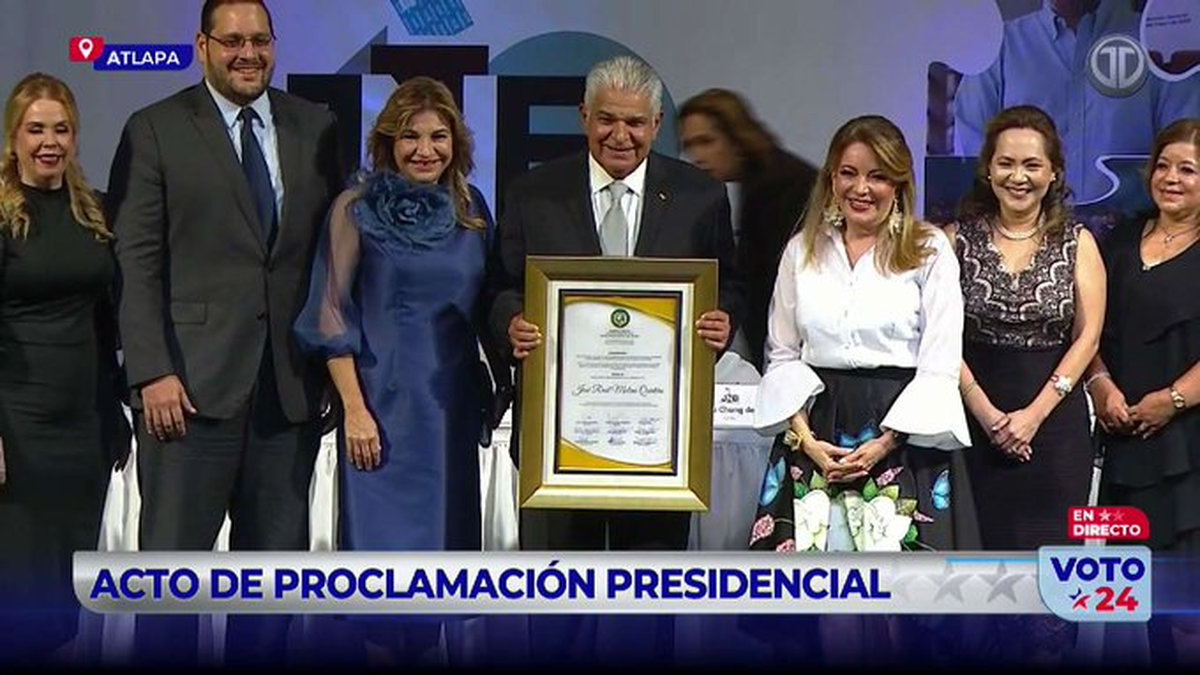 Jos Ra L Mulino Es Proclamado Oficialmente Como Presidente Electo De