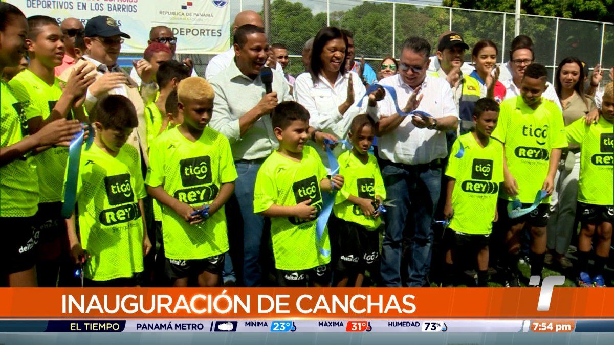 Inauguran Dos Nuevas Canchas Deportivas En Betania