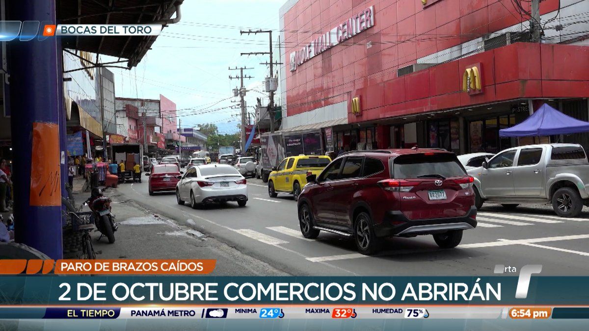 Comerciantes De Bocas Del Toro Rechazan Cierres De Calles Anuncian