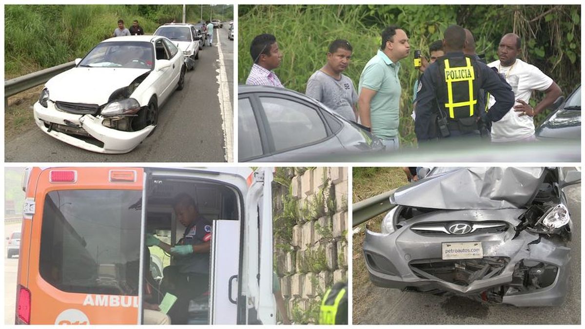 Accidente M Ltiple En V A Centenario Ocasiona Congestionamiento Vehicular