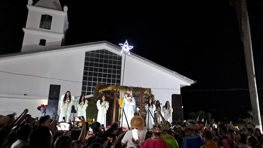 Encuentro Folclórico del Canajagua Así se vivió el Drama de los Santos