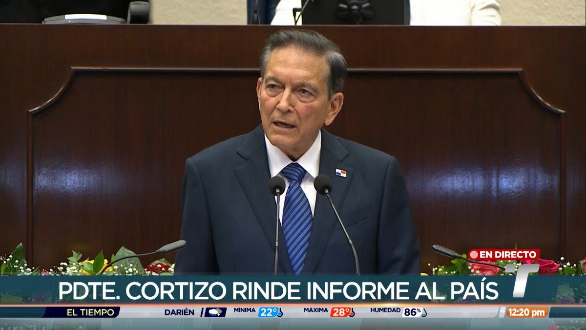 Informe de presidente Laurentino Cortizo por cuatro años de gestión