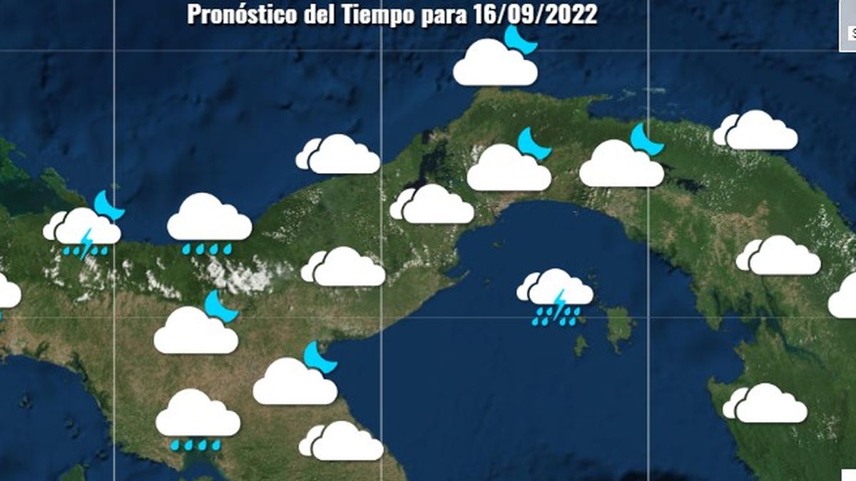 Clima en Panamá hoy Cuál es el pronóstico del tiempo para el 16 de