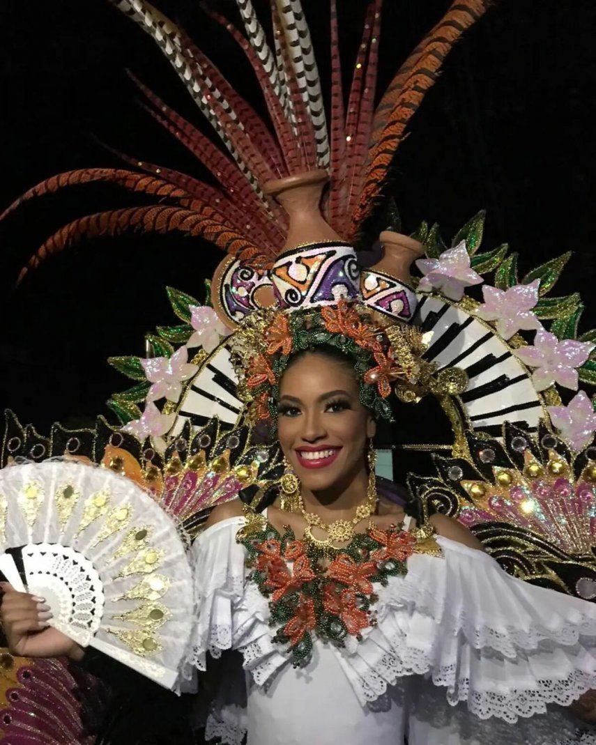 Miss Panamá 2023 Este es el traje nacional que brillará en el Miss