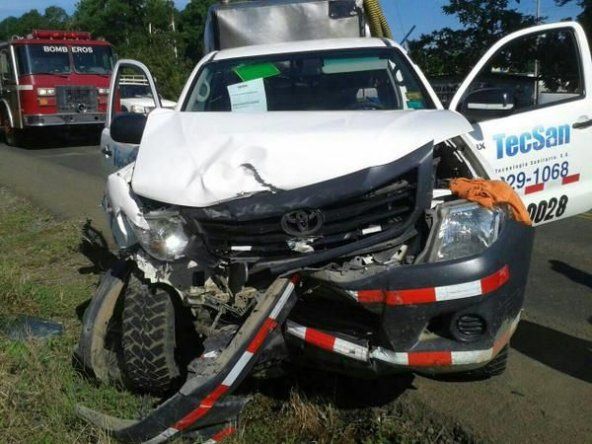 Accidente de tránsito en Las Lomas en Chiriquí dejó varios heridos