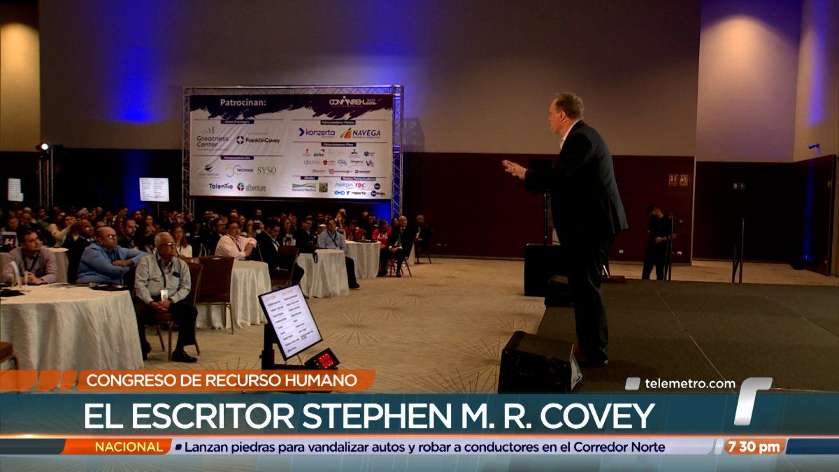 Conferencista Stephen M R Covey Ofrece En Panam Herramientas Para La