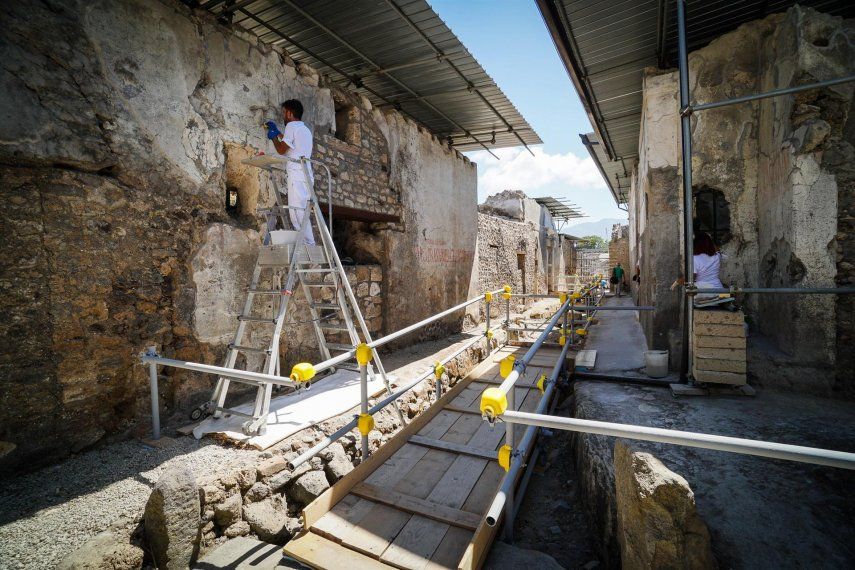 Pompeya Se Enriquece Con La Apertura Al P Blico De Un Excepcional