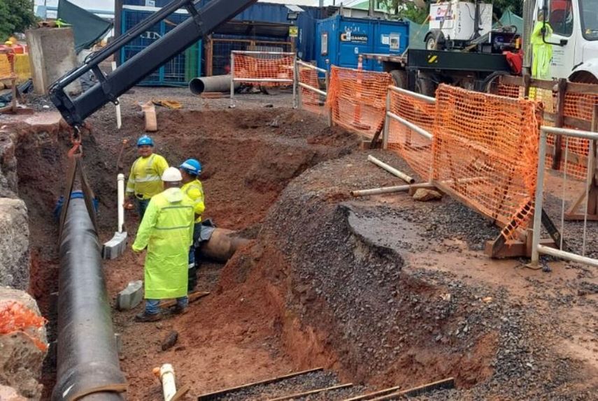 Anuncian trabajos de interconexión de tuberías por la Línea 3 del Metro