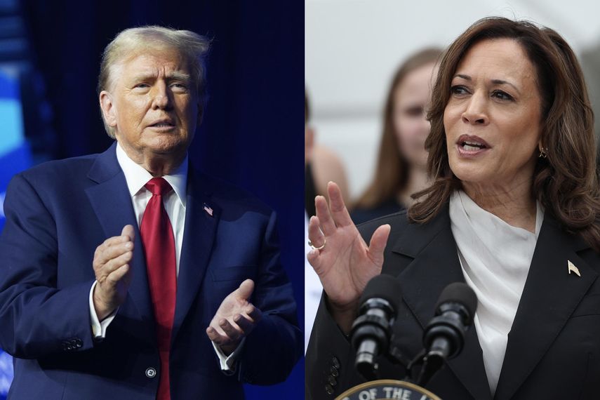 Cruce de acusaciones entre Harris y Trump a tres días de elecciones en