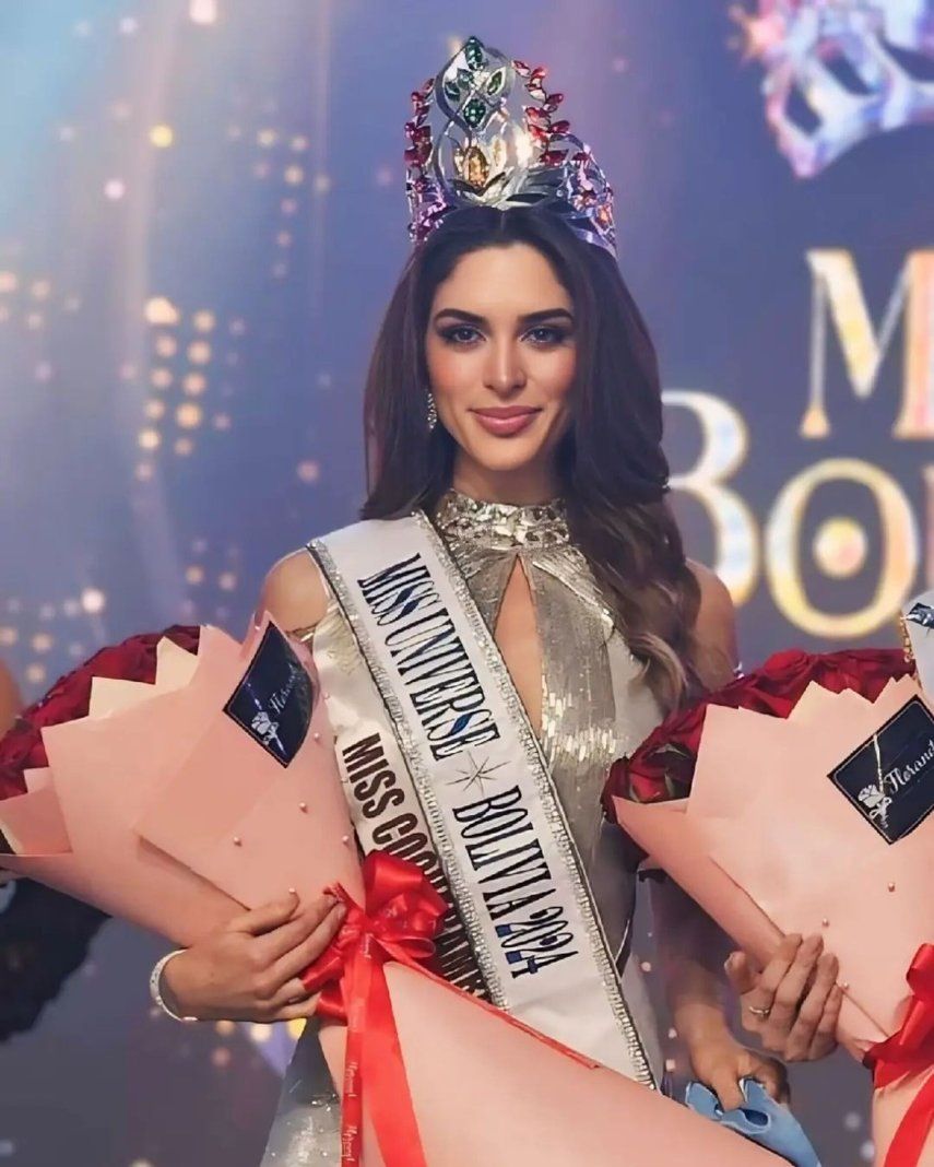 Juliana Barrientos Obtiene La Corona De Miss Universo Bolivia 2024