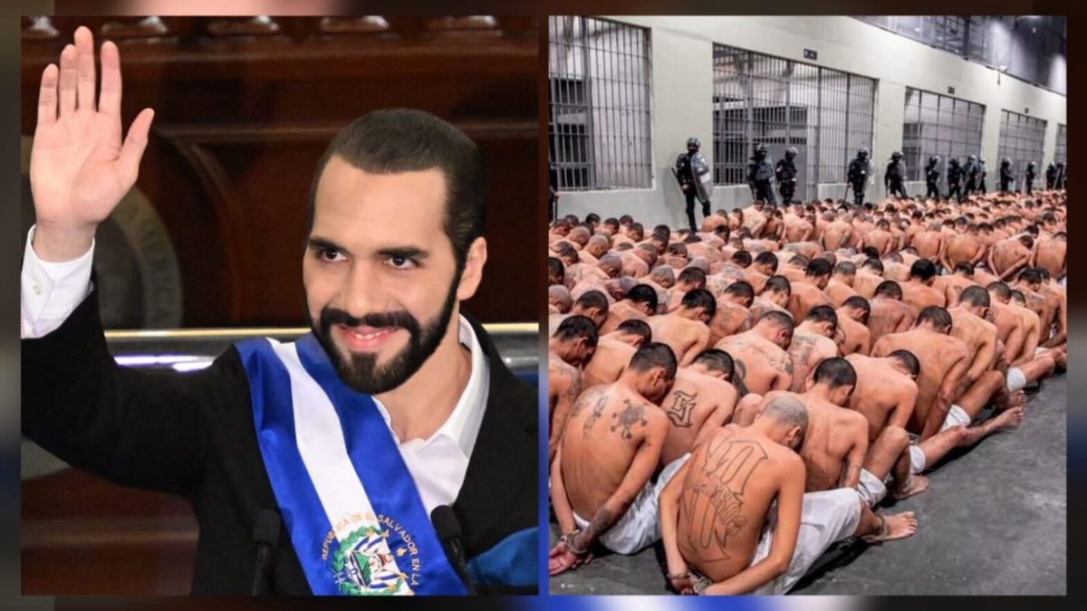 Nayib Bukele Colombianos detenidos irán a la mega cárcel de El Salvador