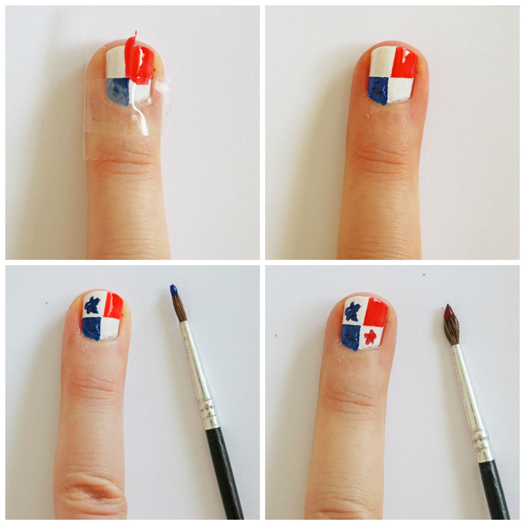 Tutorial de uñas en honor a la Patria