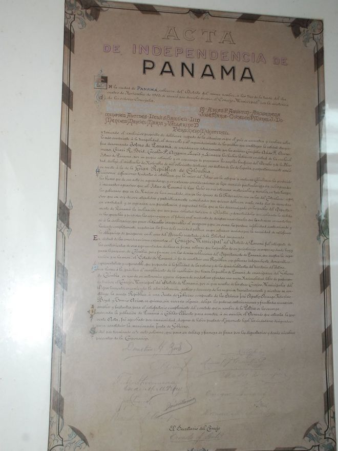 Acta de Independencia del Istmo