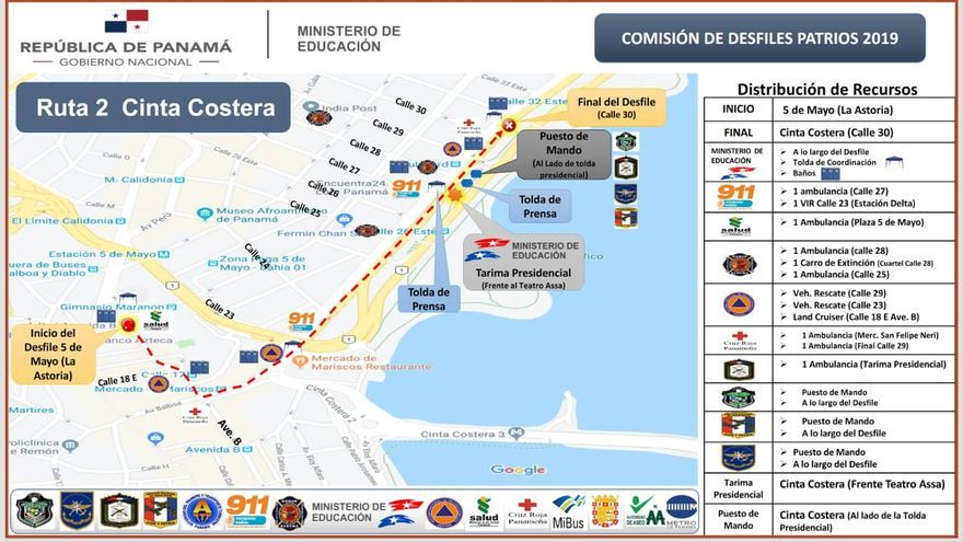 Ruta 2 - Desfiles Patrios 2019 Ruta 2 - Desfiles Patrios 2019