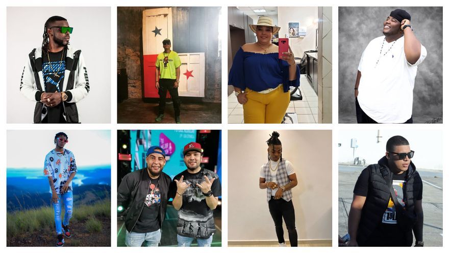 Artistas invitados a la tanda juvenil.