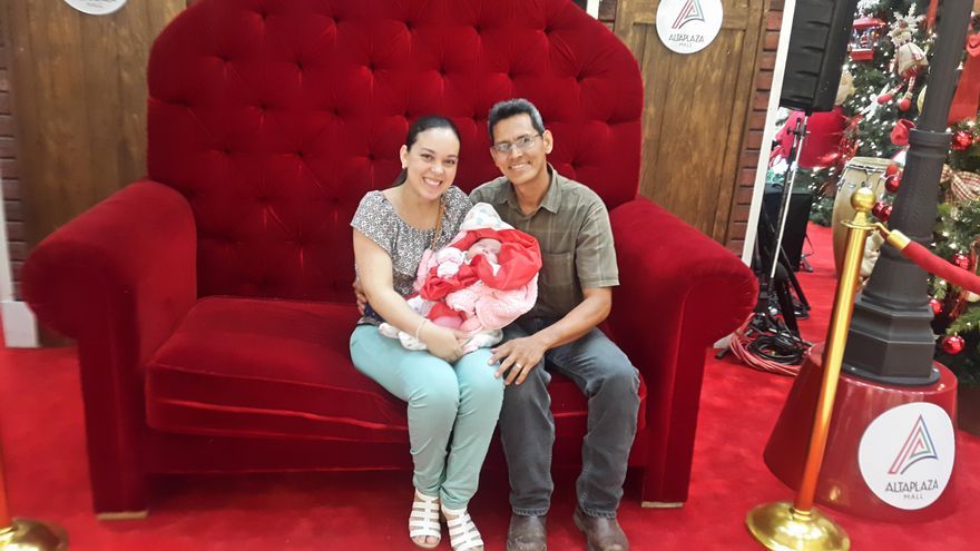 Kiannah en Navidad 2017