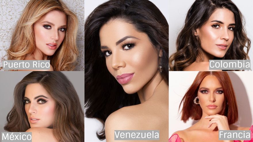 Otro grupo de las favoritas del Miss Universo 2019.