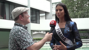 Rosa Montezuma habla sobre su participación en la competencia de trajes