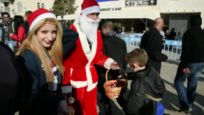 Palestina celebra una Navidad violenta