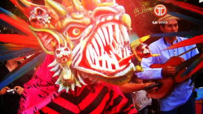 Primer Desfile de los Diablicos Sucios en Las Tablas