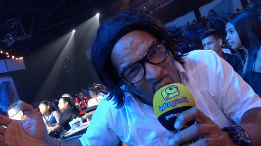 Cholo Mugre se coló en la gran final de Cuna de Acordeones