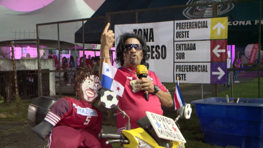 Cholo Mugre hace de las suyas en el Rommel Fernández