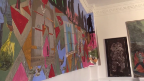 Picasso y Lorca fluyen en la obra artística de la hermana de Yoko Ono