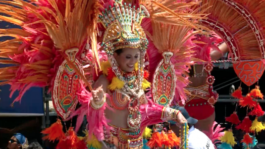 Inspiración de Calle Arriba de Las Tablas el lunes de Carnaval