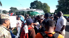 Moradores de Arraiján marcharon para exigir agua potable