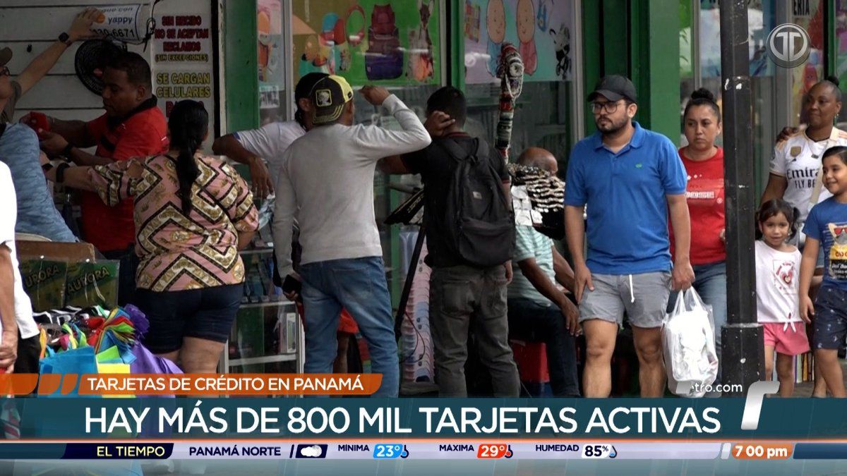 Más de 800 mil tarjetas de crédito se mantienen activas en Panamá