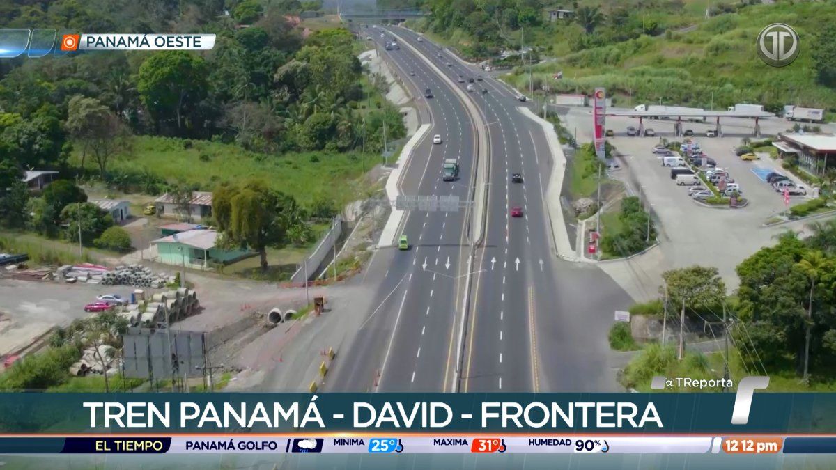 Comerciantes piden construir estación de carga del Tren Panamá-David en Panamá Oeste