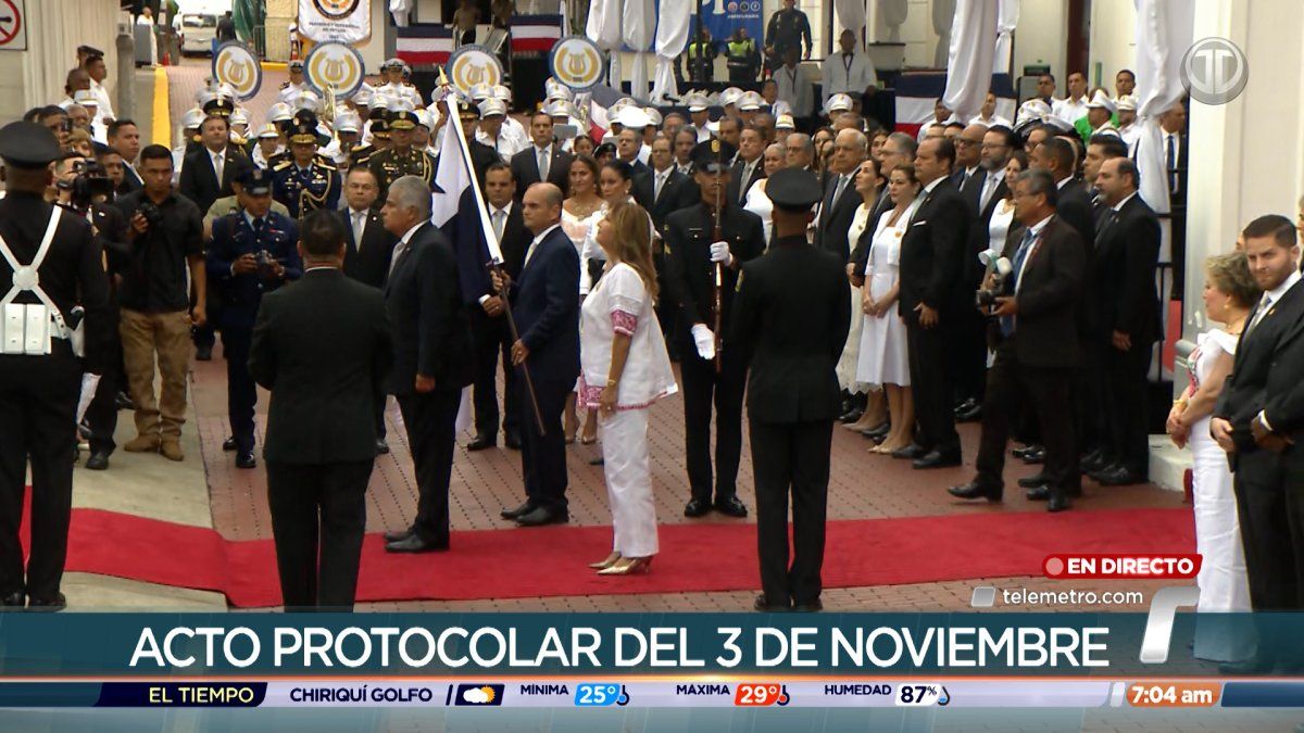 Realizan actos protocolares en conmemoración a los 122 años de separación de Colombia