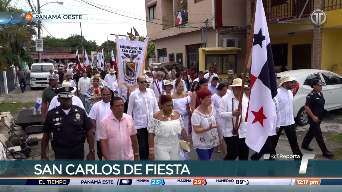 Distrito de San Carlos celebra 250 años de aniversario y el Día de los Símbolos Patrios
