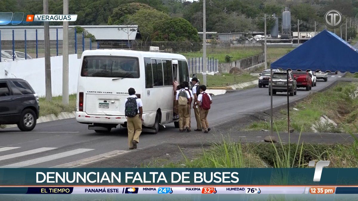 Comunidad educativa del IPT de Veraguas denuncia que buses se niegan a trasladar a los estudiantes