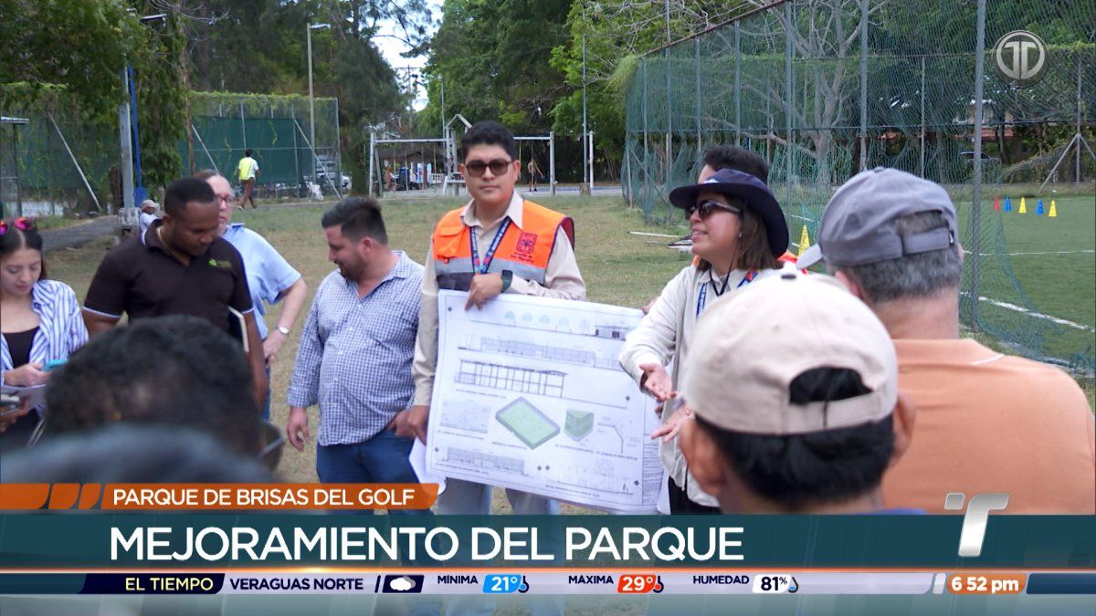 Más de 50 empresas interesadas en proyecto de mejoramiento del Parque de Brisas del Golf