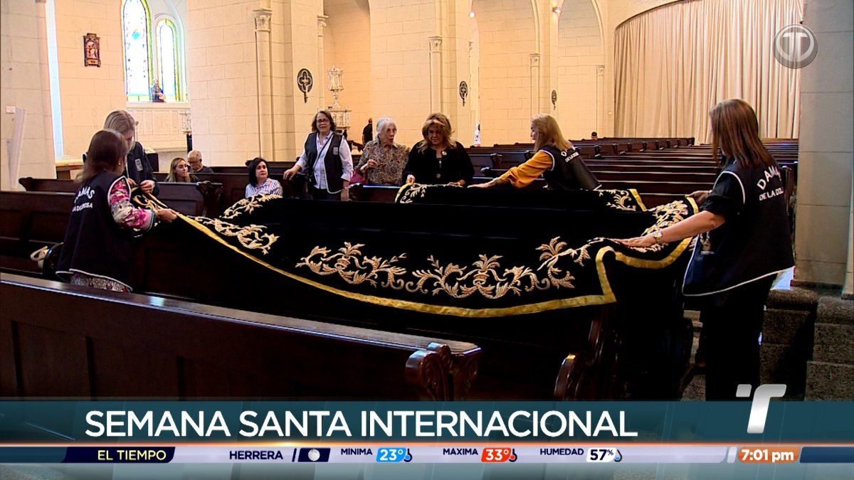 Avanzan los preparativos para la procesión del Viernes de Dolores