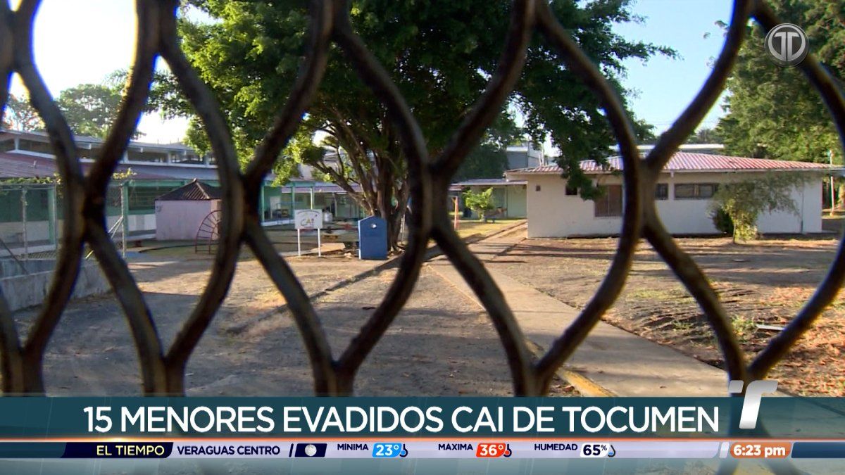 Ubican a 7 de los 15 menores de edad que se evadieron del CAI de Tocumen