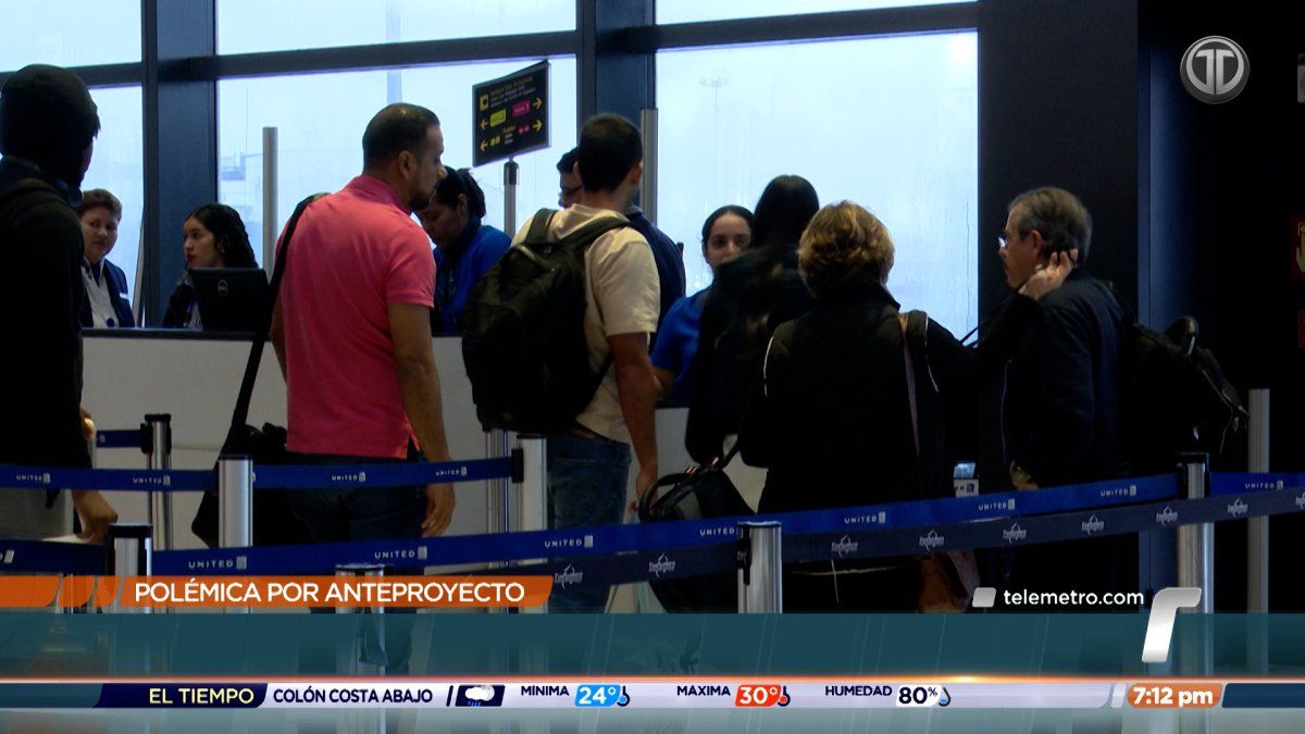 Continúan las reacciones de rechazo ante iniciativa sobre cobro de 10 dólares a pasajeros en tránsito por Panamá