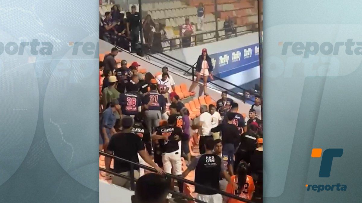 Una persona fue aprehendida tras altercado durante partido de béisbol entre Los Santos y Veraguas