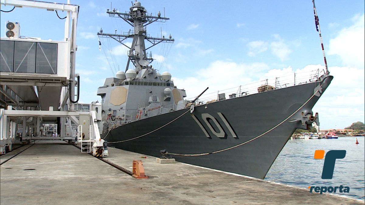 Buques navales Nimitz y Gridley están en Panamá para realizar ejercicios de cooperación marítima
