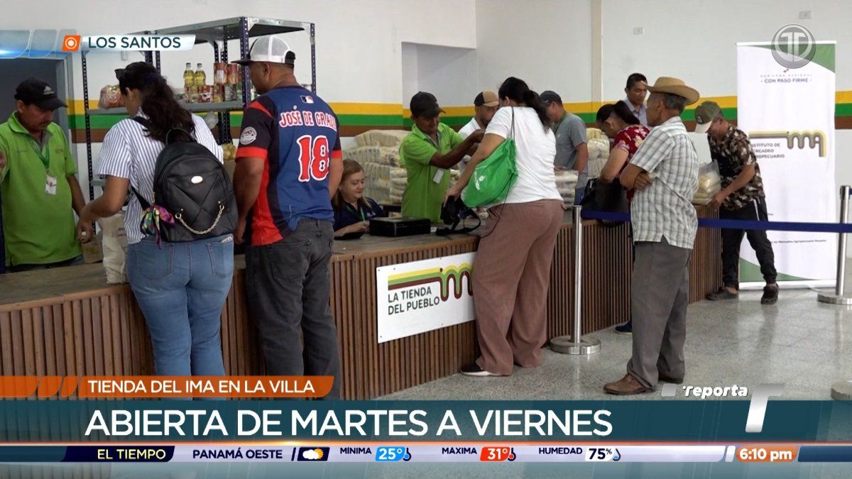 Inauguran nuevas instalaciones de la Tienda del Pueblo del IMA en La Villa de Los Santos