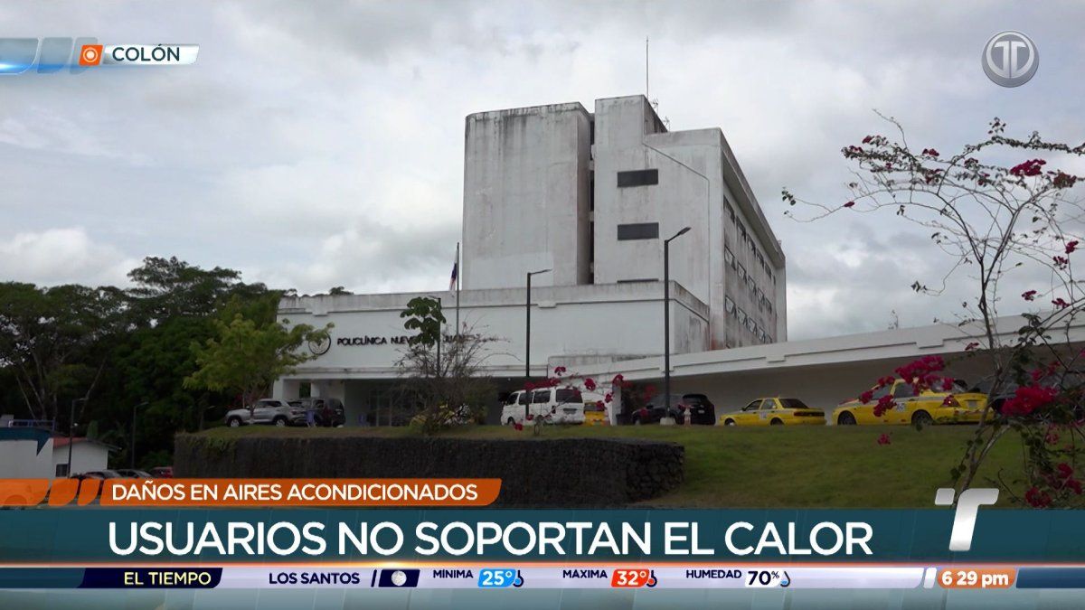 Pacientes piden reparar los aires acondicionados en la Policlínica de Nuevo San Juan