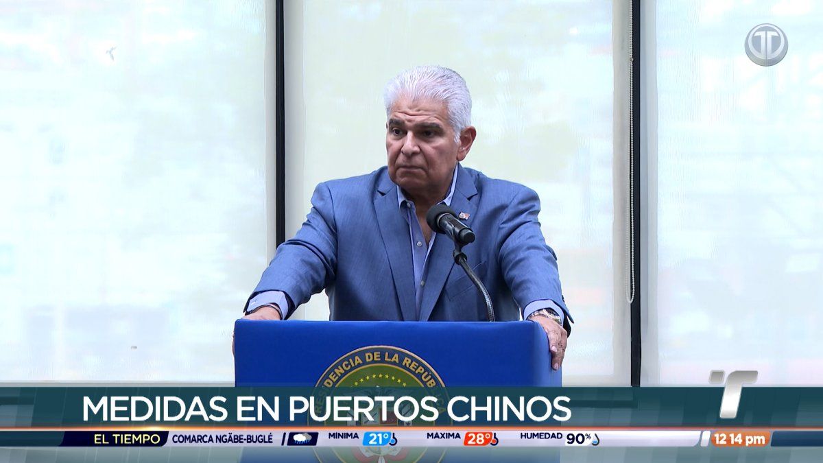 Presidente José Raúl Mulino visita el puerto de Balboa