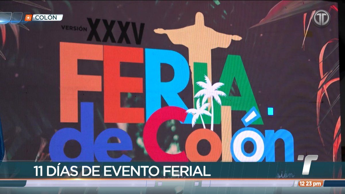 Feria Nacional de Colón reúne a los artesanos y emprendedores