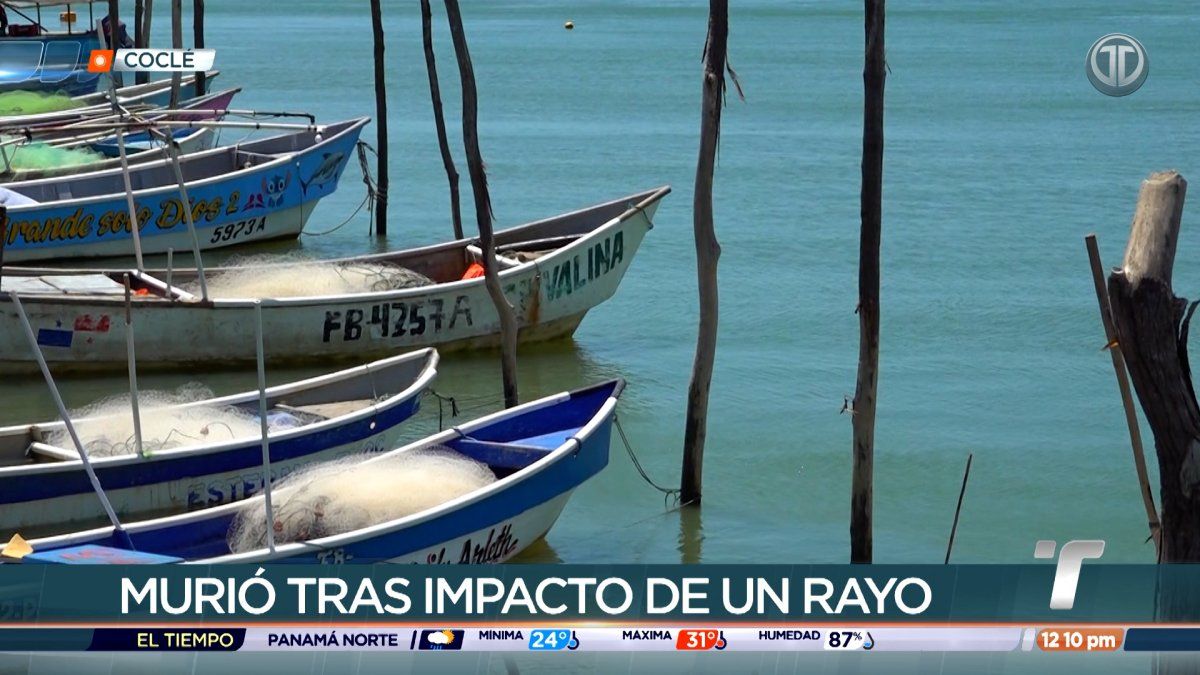 Hombre fallece tras ser impactado por un rayo en Coclé