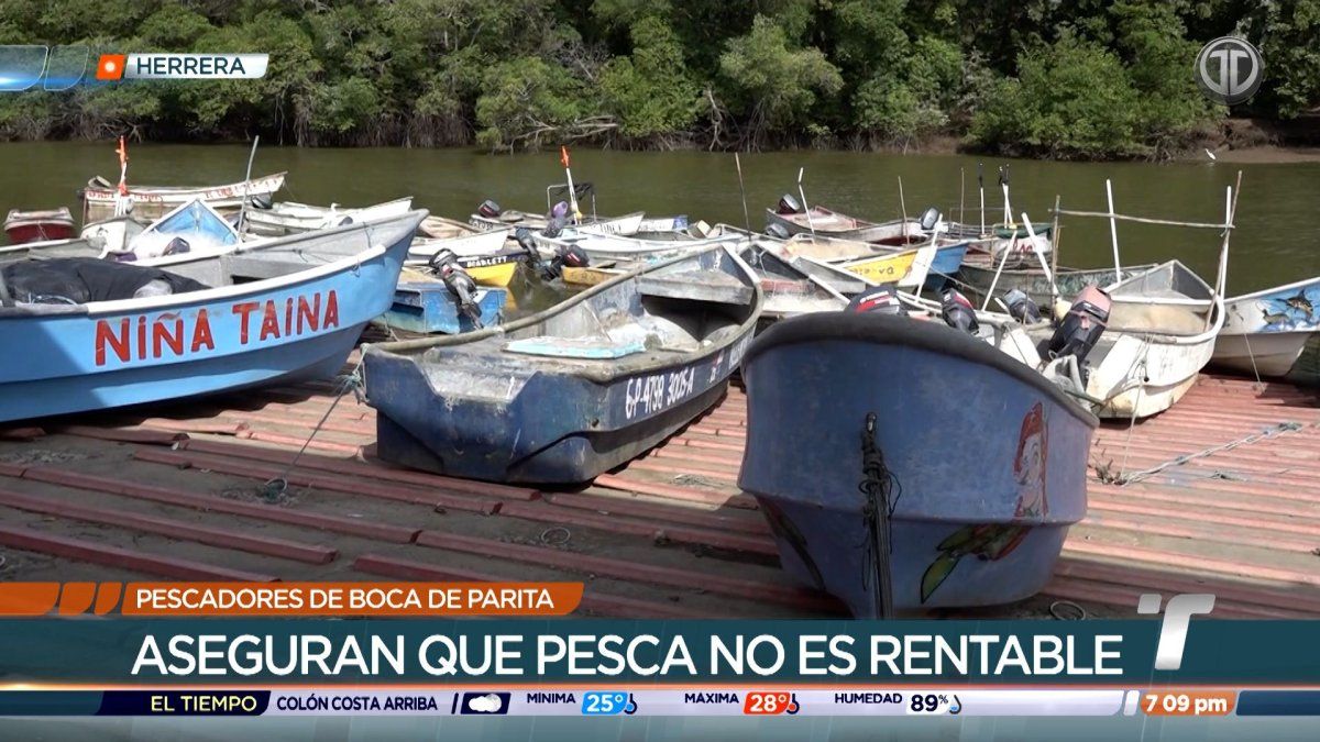 Pescadores de Boca de Parita piden apoyo al Gobierno ante alza del combustible