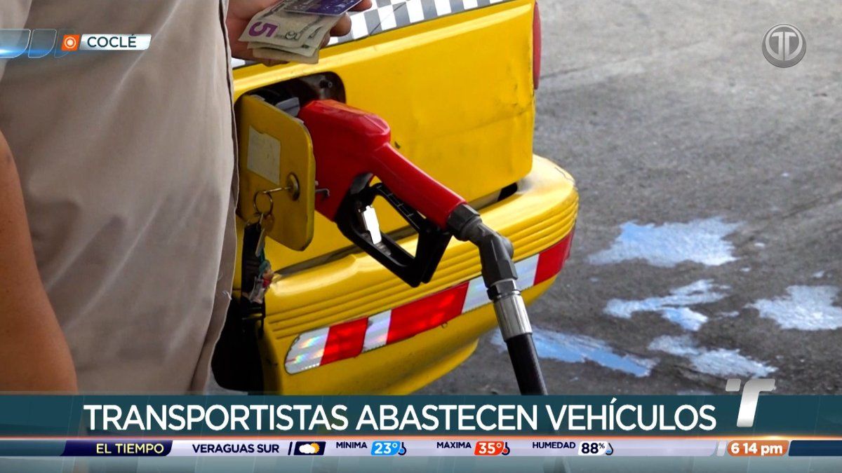 Hubo baja afluencia de transportistas en las estaciones de combustible en Coclé