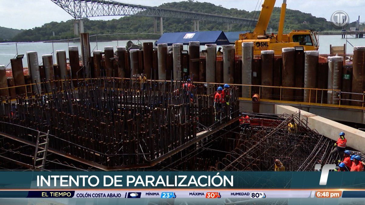 Trabajos del Cuarto Puente por poco son paralizados, Mitradel intervino